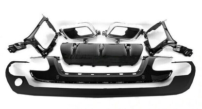 DIFFUSORE NERO POSTERIORE ABS TERMINALI INOX CROMATO PER RANGE ROVER VELAR