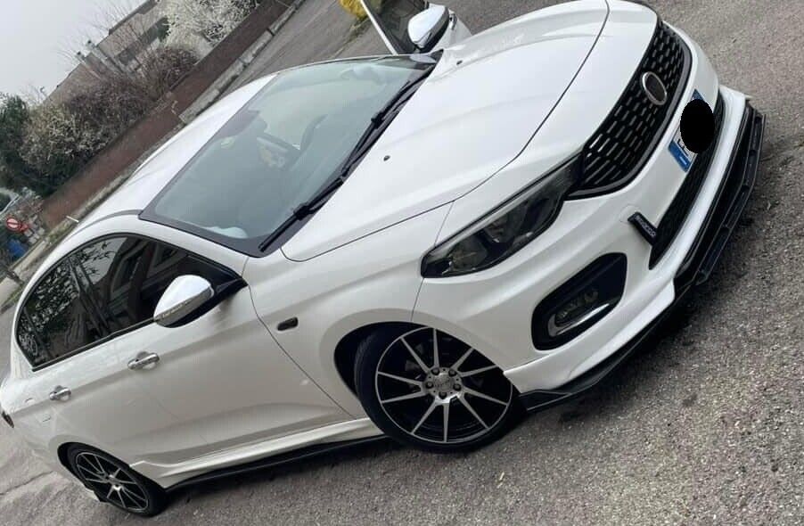 FIAT TIPO 2015-2020 SOTTOMINIGONNE LATERALI SOTTO PORTA SPORTIVE ABS SPLITTER