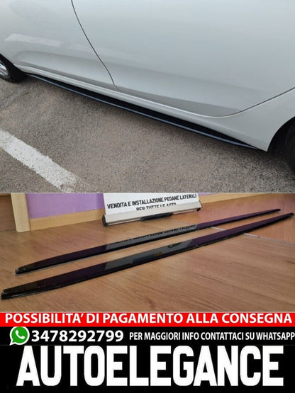 FIAT TIPO 2015-2020 SOTTOMINIGONNE LATERALI SOTTO PORTA SPORTIVE ABS SPLITTER
