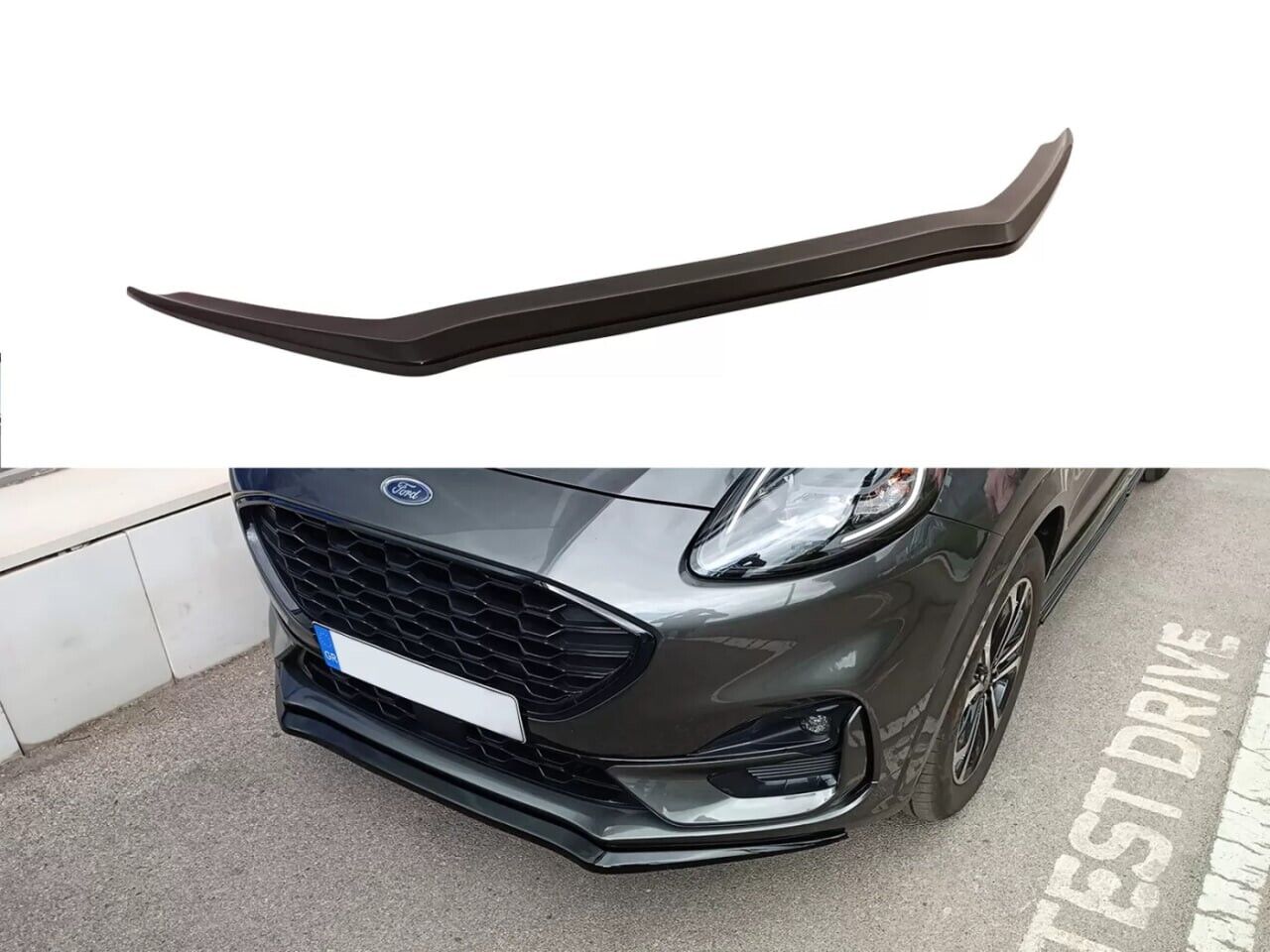 SPLITTER SUITABLE FOR PUMA ST-LINE 2019+ GLOSSY BLACK 