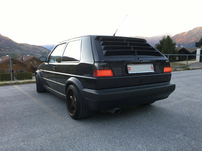 Rear Window Awning External Window Louver Curtain for VW Golf 2 
