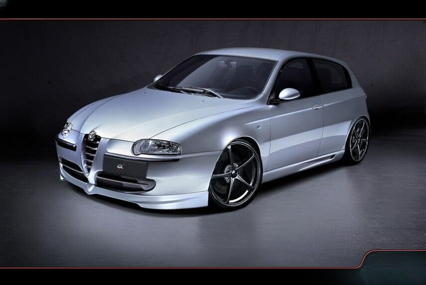 Rear Bumper Spoiler/Diffuser suitable for Alfa Romeo 147 