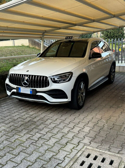 GRIGLIA ADATTA PER MERCEDES GLC X253 C253 LIFT AMG 2019-2022 LOOK GT CROMATA