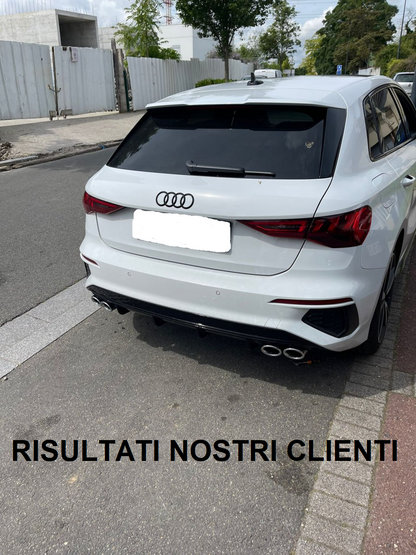 💎DIFFUSORE AUDI A3 8Y 2020+ SPORTBACK LOOK S3 PER PARAURTI SLINE💎