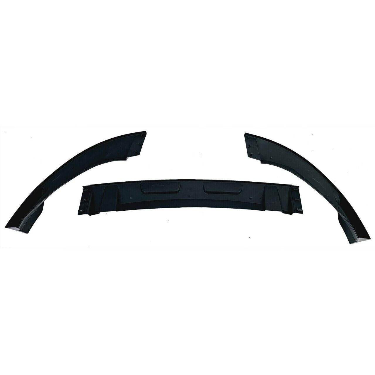 SPOILER LAMA SPLITTER SOTTOPARAURTI NERO LUCIDO MERCEDES GLE C167 W167 AMG LOOK