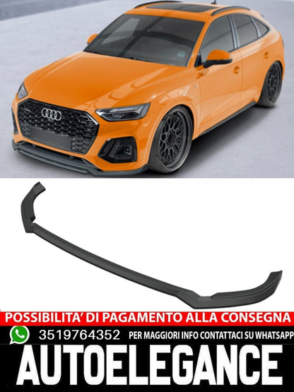 Spoiler splitter sottoparaurti con ABE adatto per  Audi Q5 (FY/FYT) S-Line / SQ5
