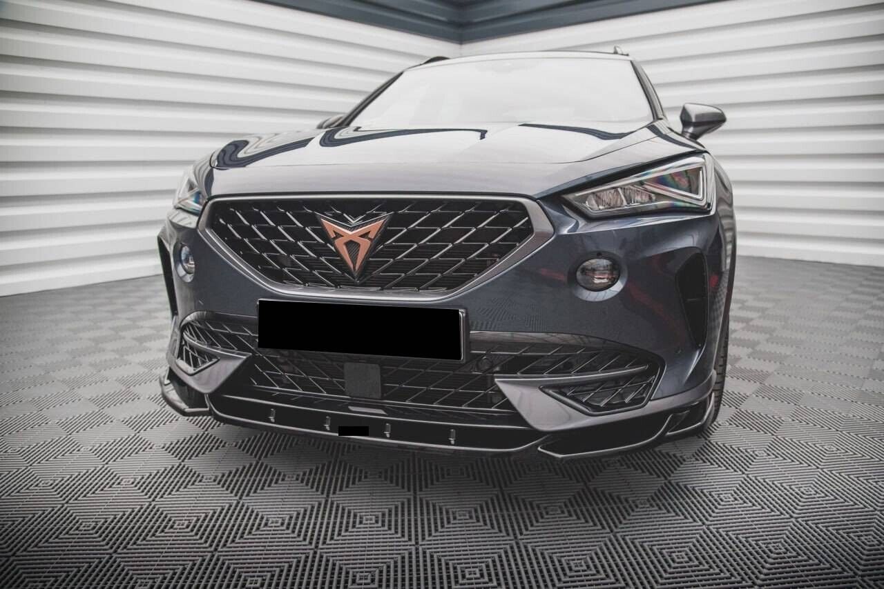 Front Lip Spoiler for CUPRA Formentor 2020+ Gloss Black 