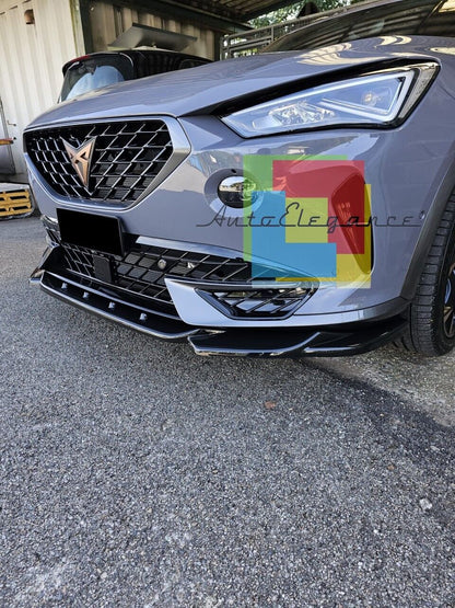 Front Lip Spoiler for CUPRA Formentor 2020+ Gloss Black 