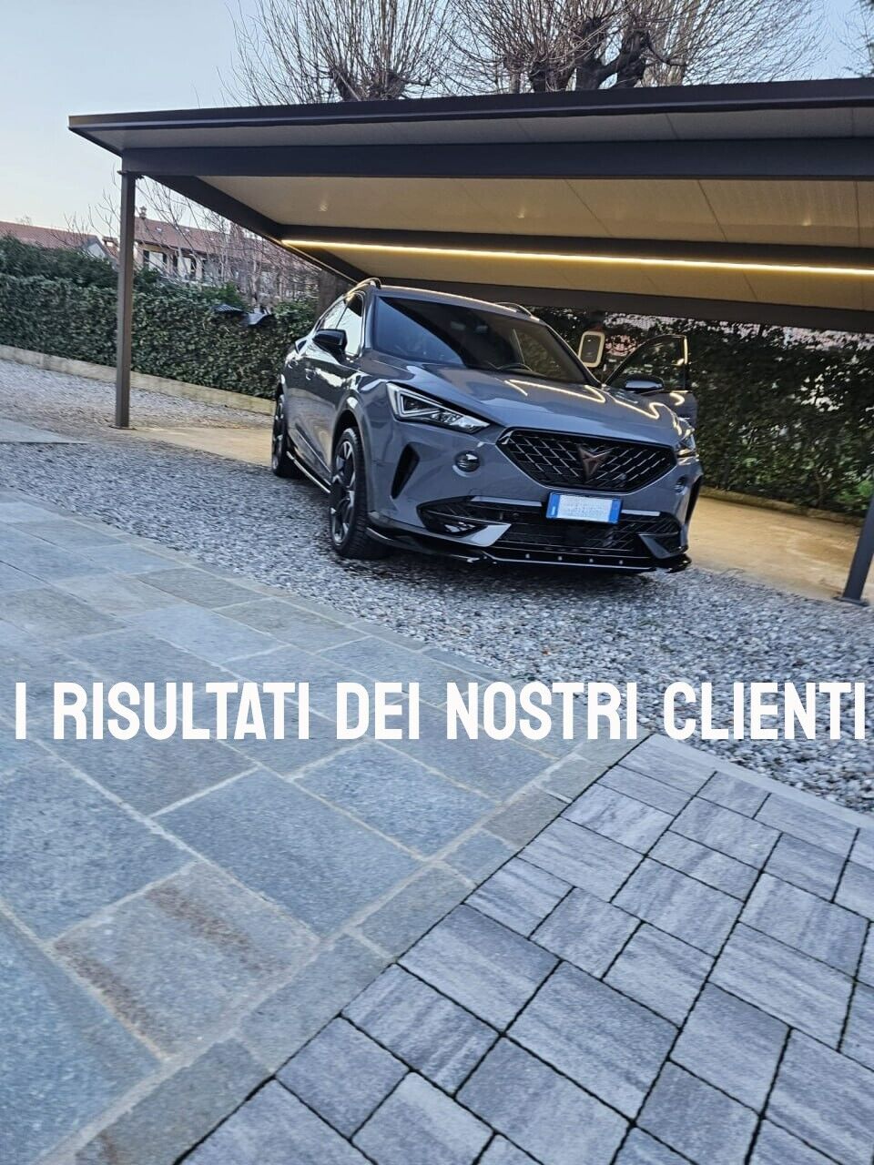 Front Lip Spoiler for CUPRA Formentor 2020+ Gloss Black 