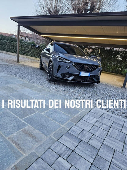 Front Lip Spoiler for CUPRA Formentor 2020+ Gloss Black 