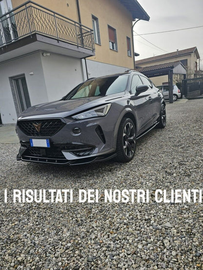Front Lip Spoiler for CUPRA Formentor 2020+ Gloss Black 