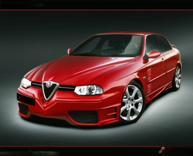 FRONT BUMPER SUITABLE FOR ALFA ROMEO 156 (1997 - 2002) 
