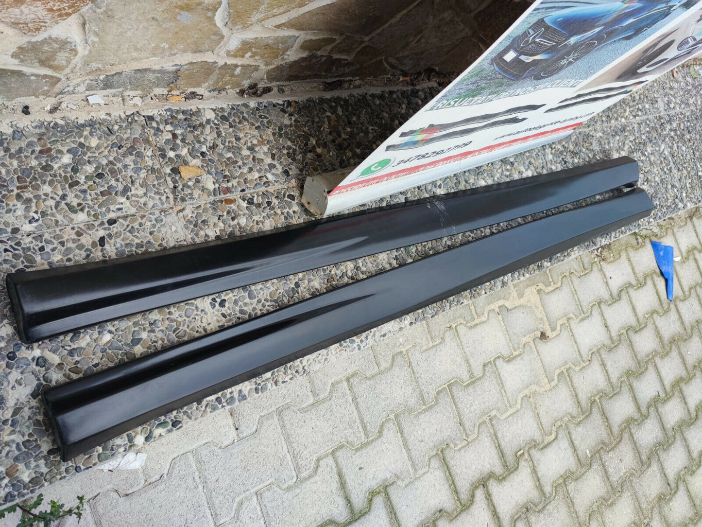 VW GOLF 7 VII 2012-2019 ABS SPORT SIDE SKIRTS UNDER DOOR TUNING 