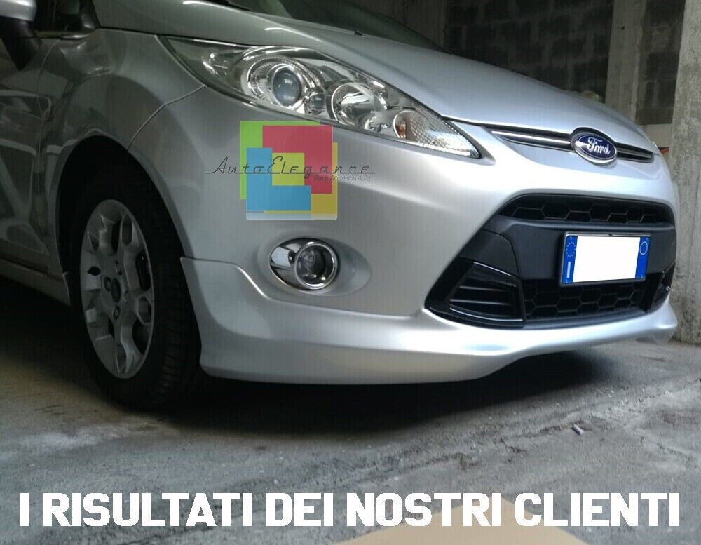 SPOILER INFERIORE PARAURTI ANTERIORE FORD FIESTA MK7 2008-2012 LOOK ST