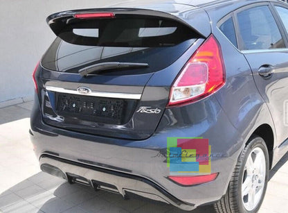 FORD FIESTA MK7 VI 2008-2017 SOTTO PARAURTI ST DESIGN DIFFUSORE ABS NERO LUCIDO