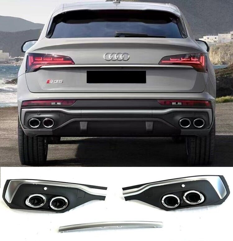 DIFFUSORE ADATTO PER AUDI Q5 SPORTBACK 2021-2022 LOOK SQ5