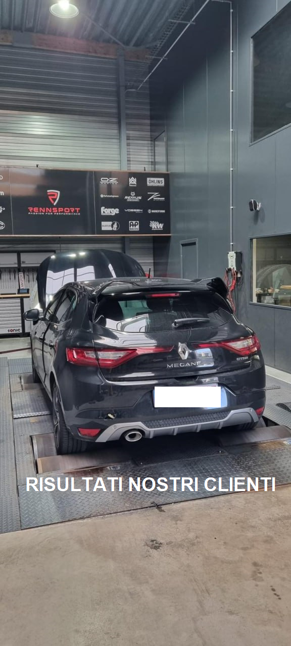 SPOILER TETTO ADATTO PER RENAULT MEGANE 4 IV STANDARD LOOK RS NERO LUCIDO