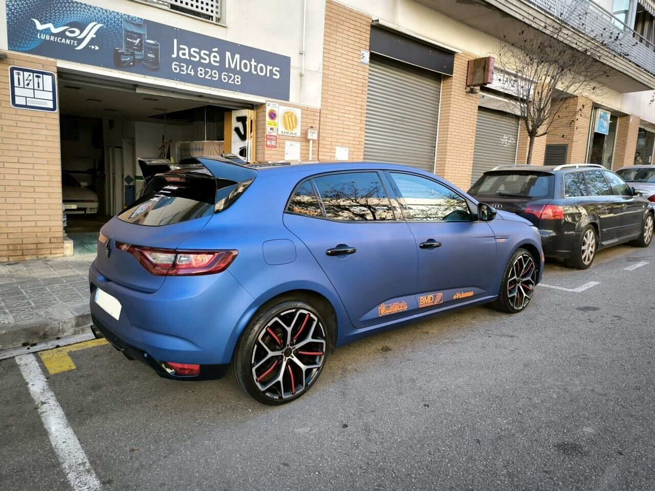 SPOILER TETTO ADATTO PER RENAULT MEGANE 4 IV STANDARD LOOK RS NERO LUCIDO