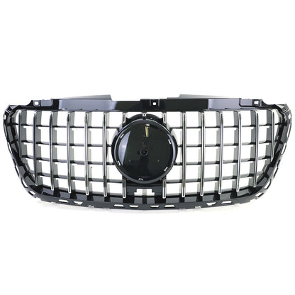 Black chrome gloss sports radiator grille for Mercedes Sprinter W907 910 from 18 