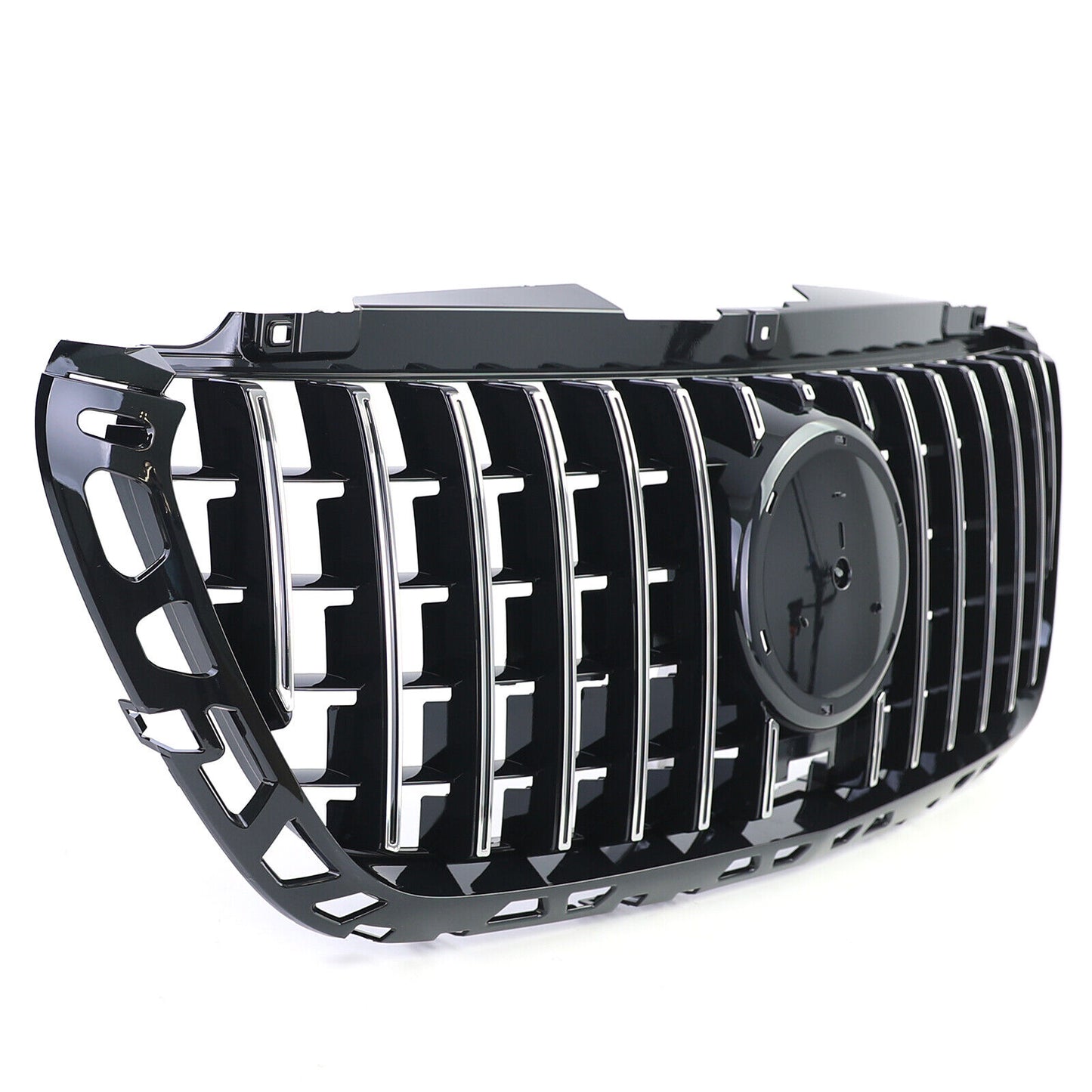 Black chrome gloss sports radiator grille for Mercedes Sprinter W907 910 from 18 