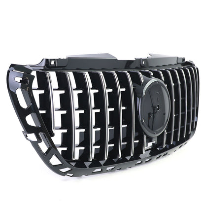 Black chrome gloss sports radiator grille for Mercedes Sprinter W907 910 from 18 