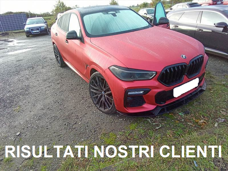 Splitter anteriore lama Performance Type 2 Nero lucido adatto per BMW X6 G06
