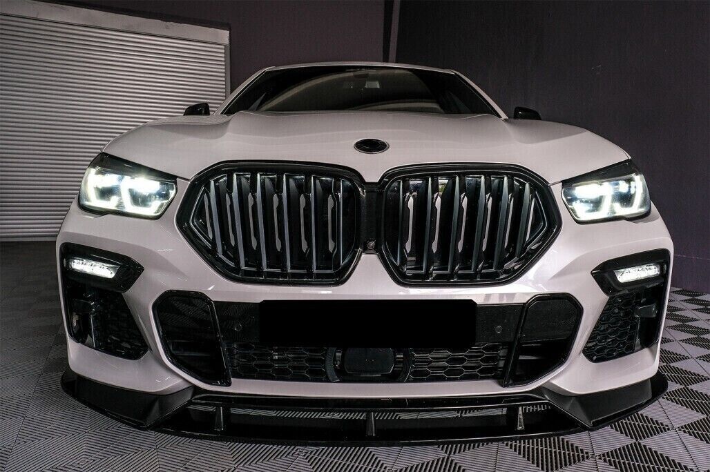 Splitter anteriore lama Performance Type 2 Nero lucido adatto per BMW X6 G06
