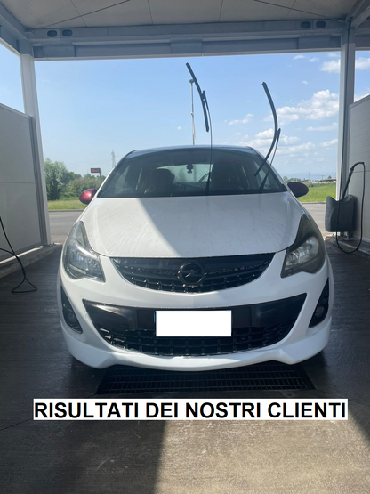 FRONT BUMPER SPOILER OPEL CORSA D 2010-2014 FACELIFT LOOK OPC ABS. 