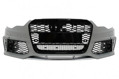 Front Bumper with Center Grille Suitable for Audi A6 C7 4G 2011-2015 RS6