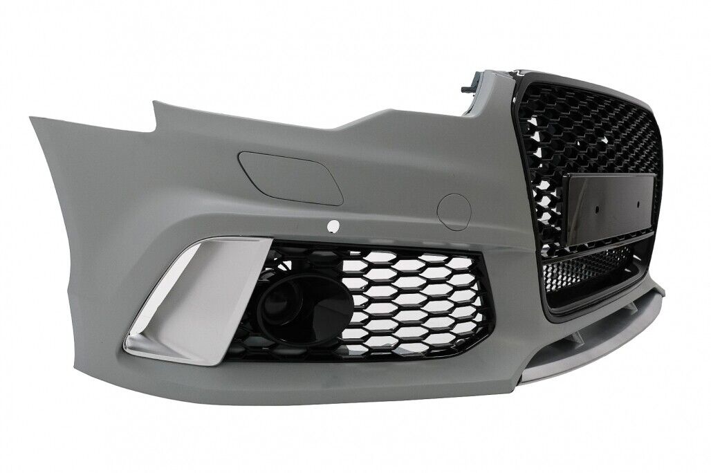 Front Bumper with Center Grille Suitable for Audi A6 C7 4G 2011-2015 RS6