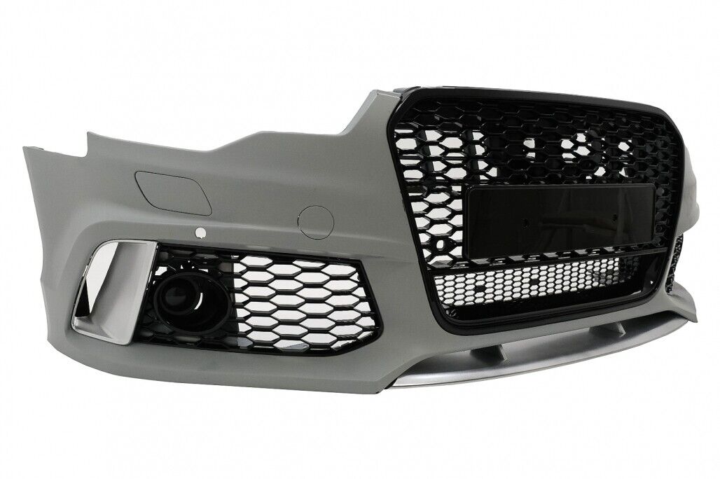 Front Bumper with Center Grille Suitable for Audi A6 C7 4G 2011-2015 RS6