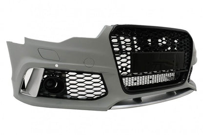 Front Bumper with Center Grille Suitable for Audi A6 C7 4G 2011-2015 RS6