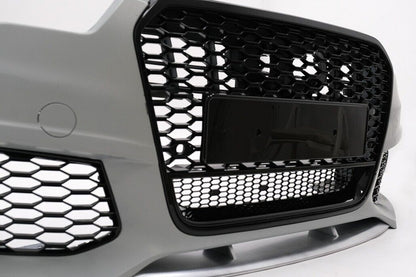 Front Bumper with Center Grille Suitable for Audi A6 C7 4G 2011-2015 RS6
