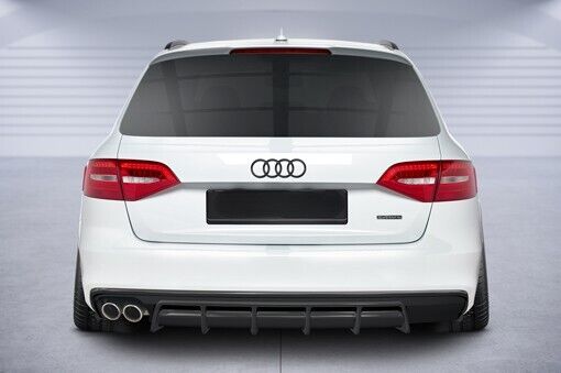 ✨Rear diffuser suitable for Audi A4 B8 (8K) RS4 LOOK 07-14 GLOSSY BLACK✨