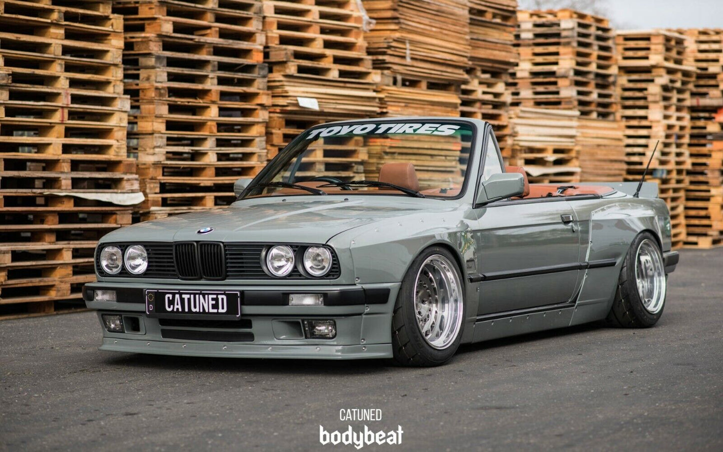 BODYKIT RB PDM look full body kit suitable for BMW 3 E30