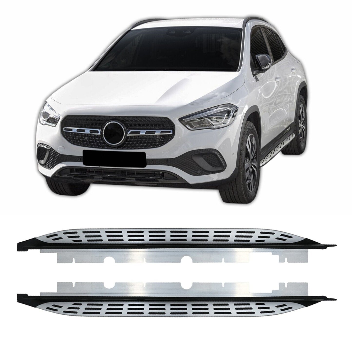 SIDE STEPS suitable for MERCEDES GLA H247 from 2019