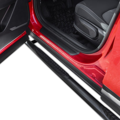 PEDANE SOTTOPORTA adatti  INOX per KIA SPORTAGE NQ5 dal 2022 Nero