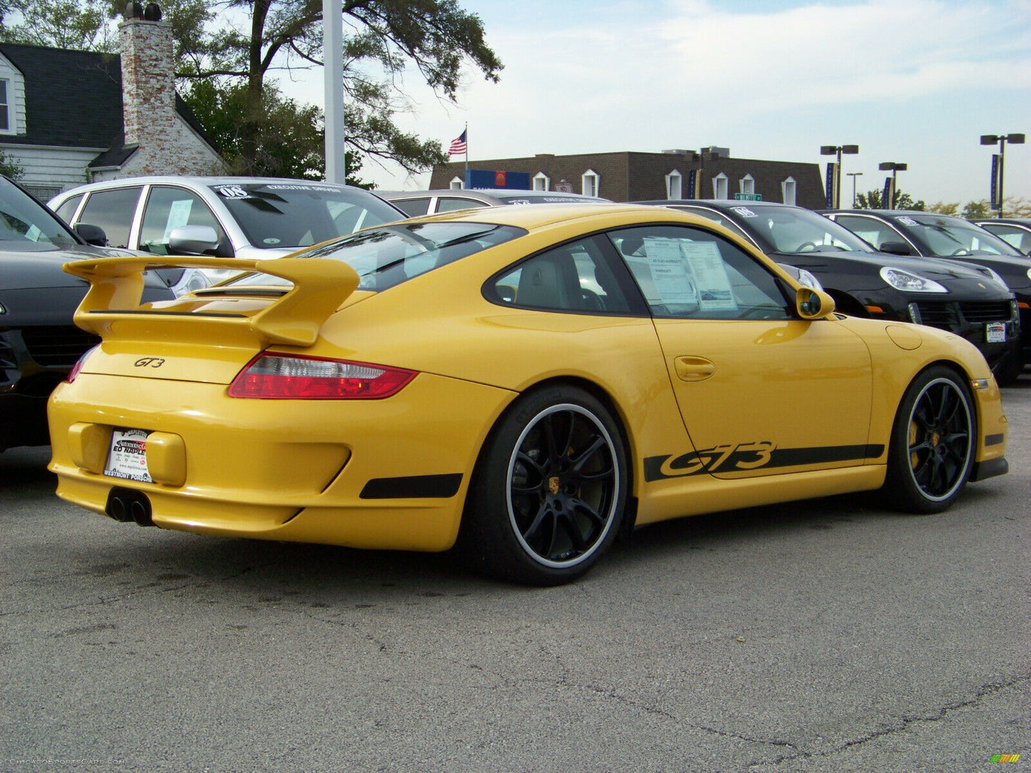 Rear Spoiler Suitable for Porsche 911 997