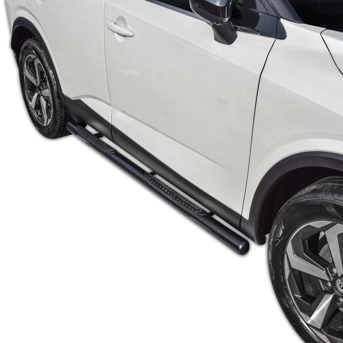 RUNNING BOARDS FOR NISSAN QASHQAI J12 from 2021 Black