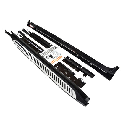 PEDANE LATERALE SOTTOPORTA ALLUMINIO ADATTO PER BMW X3 G01 / X4 G02