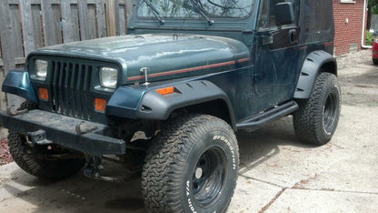 PARAFANGO ESTENSIONI 15cm adatto per JEEP WRANGLER YJ 1987 - 1996
