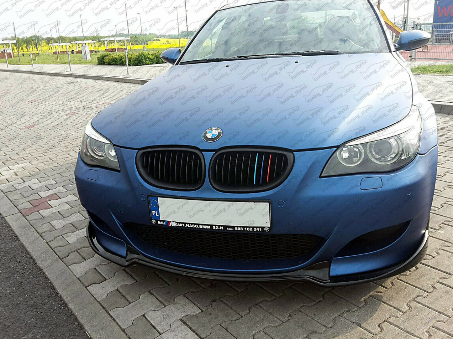 Front Bumper Splitter Suitable For BMW 5 E60 M-PACK M-SPOORT HARDGE 