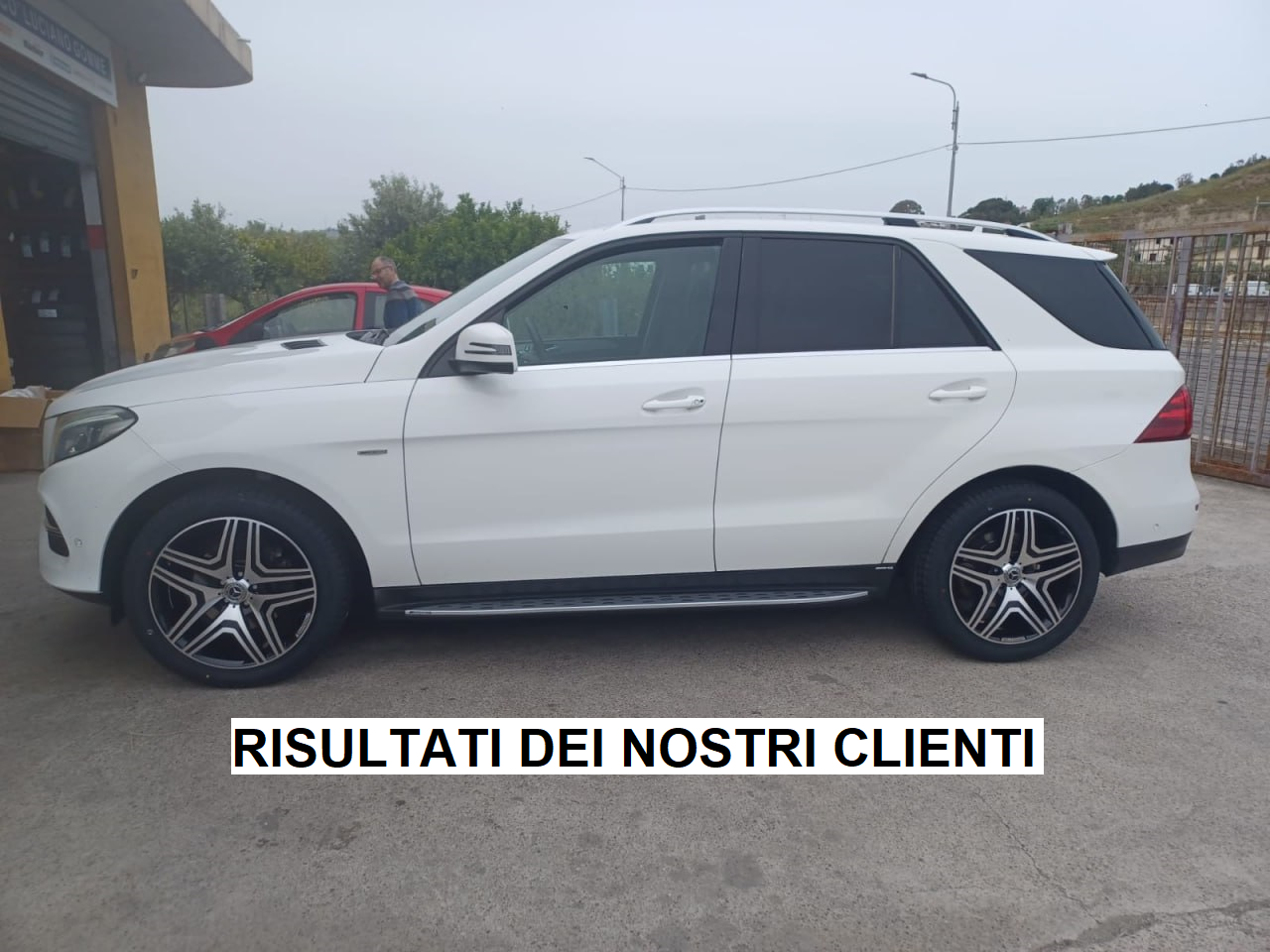 PEDANE LATERALI SOTTO PORTA MERCEDES GLE W166 2015-2018 TOP QUALITA' ALLUMINIO