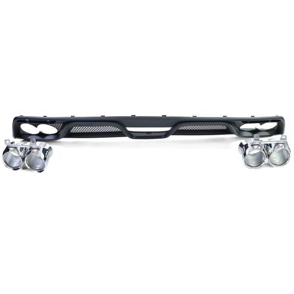 Rear Bumper Rear Diffuser Fit For Mustang 2015 - 2017