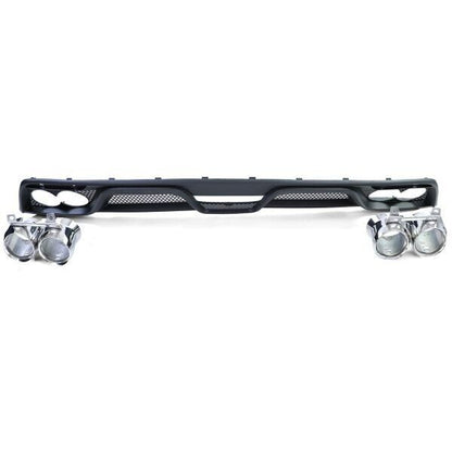 Rear Bumper Rear Diffuser Fit For Mustang 2015 - 2017