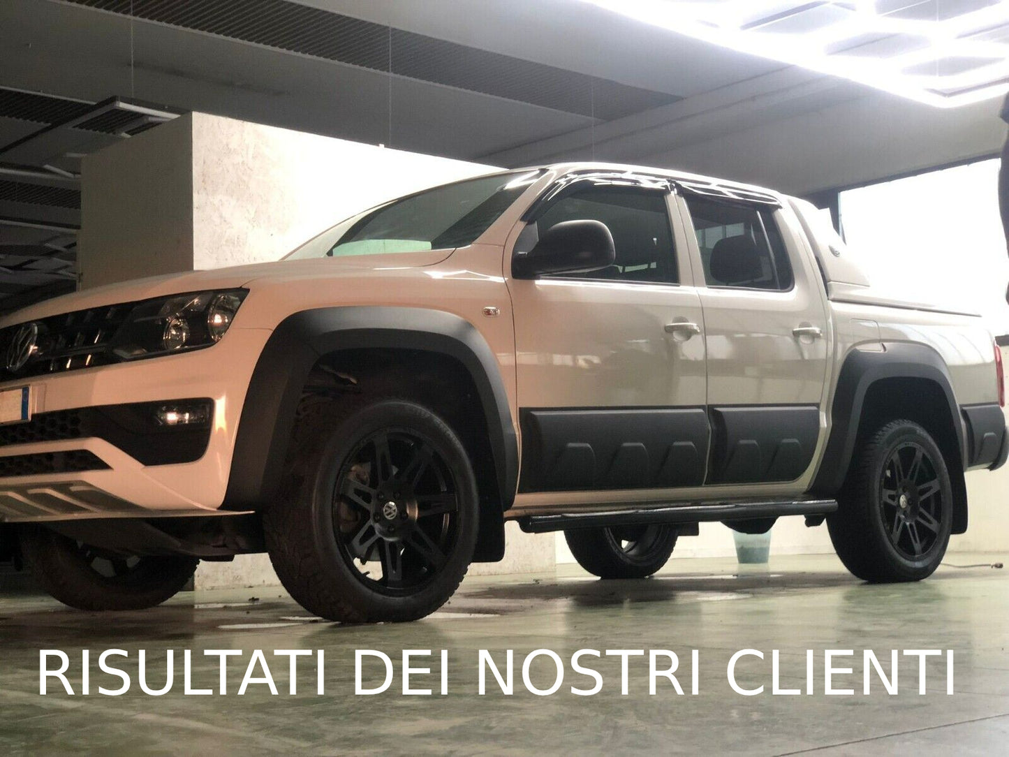 PROTEZIONE PORTIERE ADATTO PER VW AMAROK 2010-2019 LOOK MONSTER