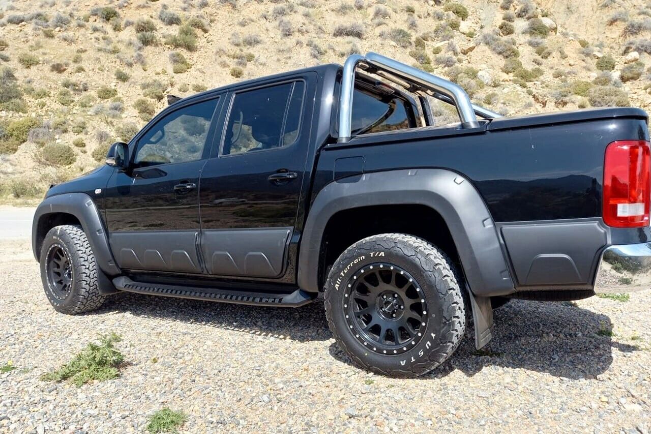 PROTEZIONE PORTIERE ADATTO PER VW AMAROK 2010-2019 LOOK MONSTER