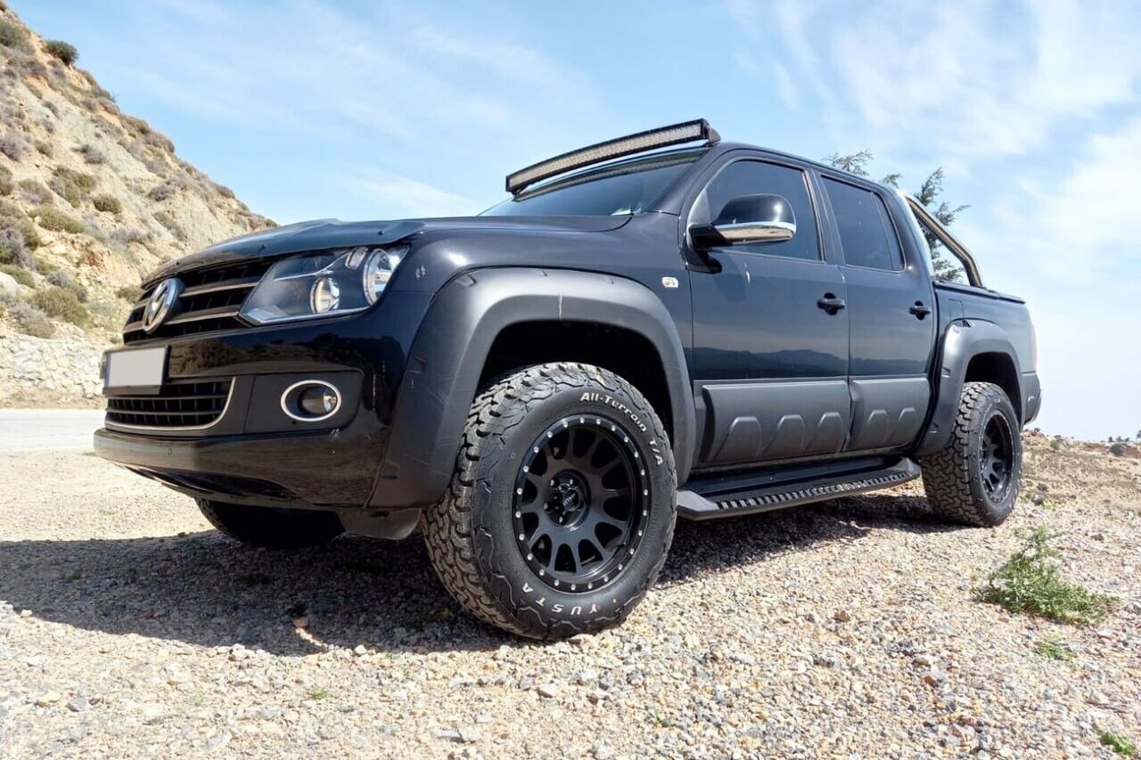 PROTEZIONE PORTIERE ADATTO PER VW AMAROK 2010-2019 LOOK MONSTER