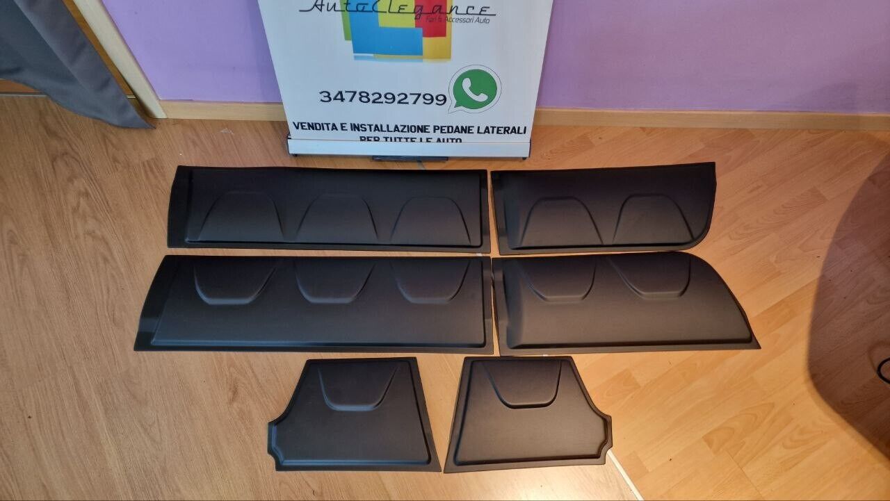 PROTEZIONE PORTIERE ADATTO PER VW AMAROK 2010-2019 LOOK MONSTER