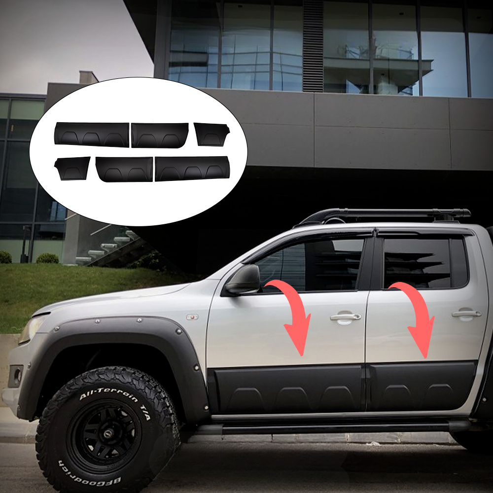 PROTEZIONE PORTIERE ADATTO PER VW AMAROK 2010-2019 LOOK MONSTER